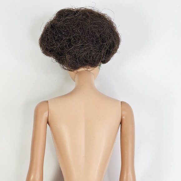 Vintage Brunette Bubble Cut Barbie Doll #850 Mattel 1960s Japan Green Ears Read - Picture 9 of 16